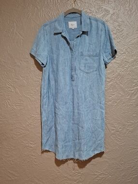 Rails Light Blue Chambray Top - Rails Size S